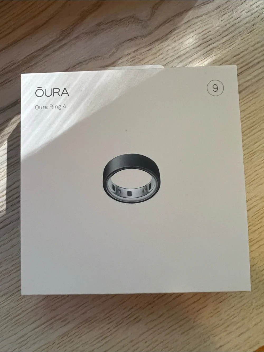 Oura Ring 4 Stealth Black with Box